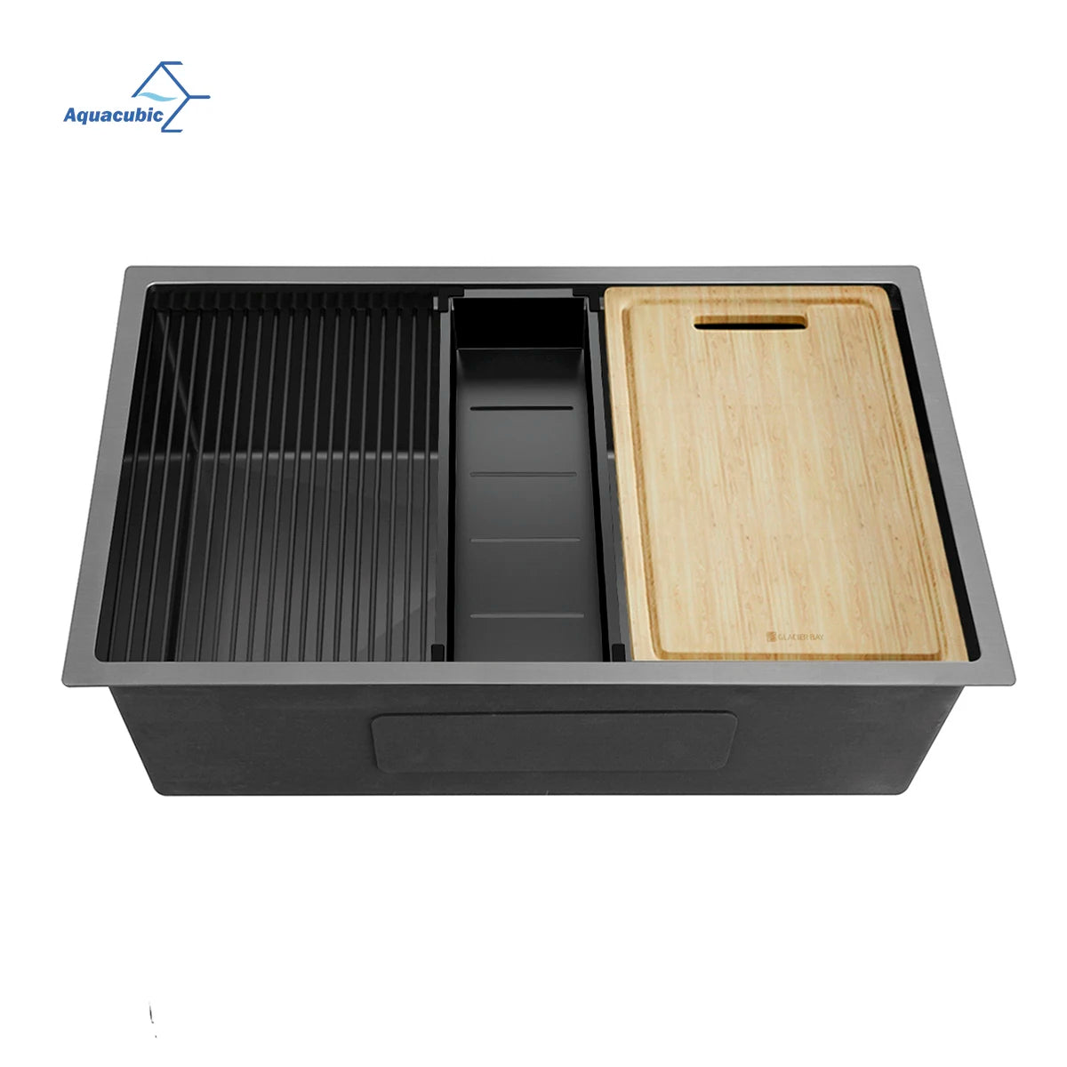 Aquacubic CUPC CE Certified Manufacturing 304 Stainless Steel Handmade Kitchen Sink