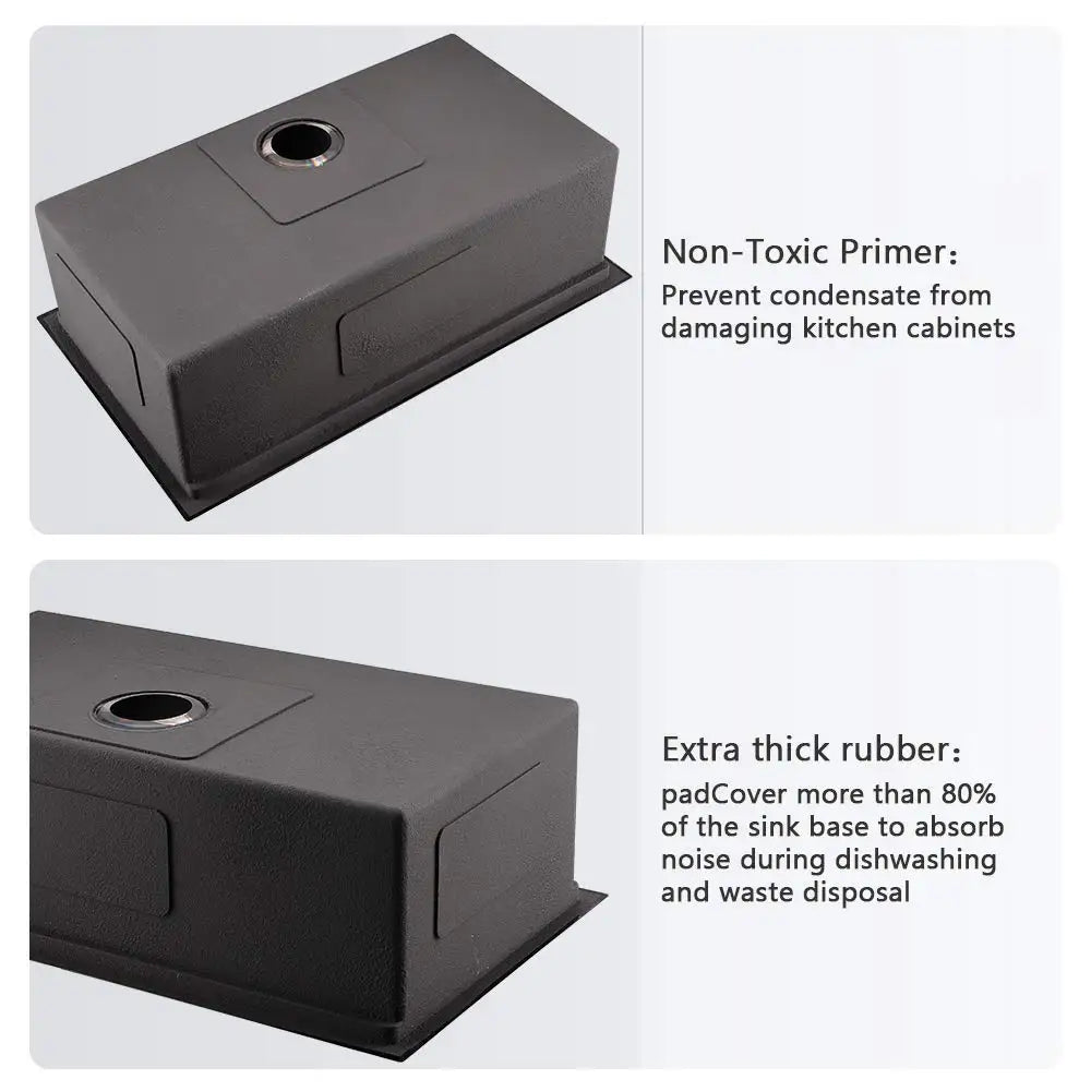 FREE Shipping SS 304 Kitchen Utility Sinks Workstation Undermount Kitchen Sinks With Integrated Ledge and Accessories