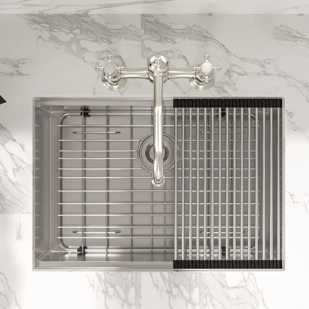 Aquacubic 32"x19" Inch Undermount Workstation 304 Stainless Steel Kitchen Sink Which Free Shipping in American